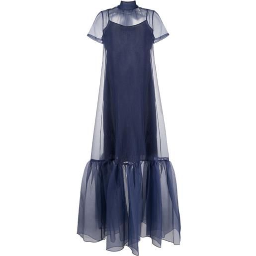 STAUD abito lungo calunna - blu