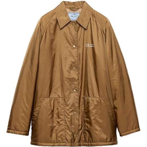 Prada giacca con maniche raglan - marrone