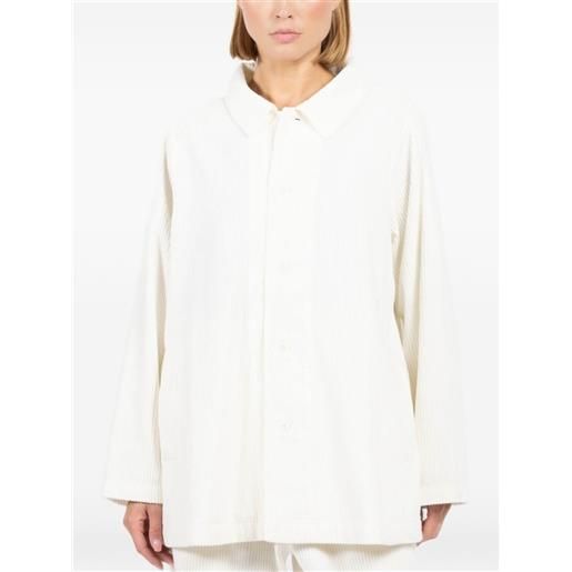 Labo Art giacca a coste - bianco