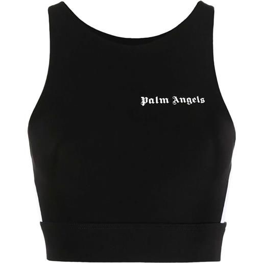 Palm Angels top con dettaglio a righe - 1001
