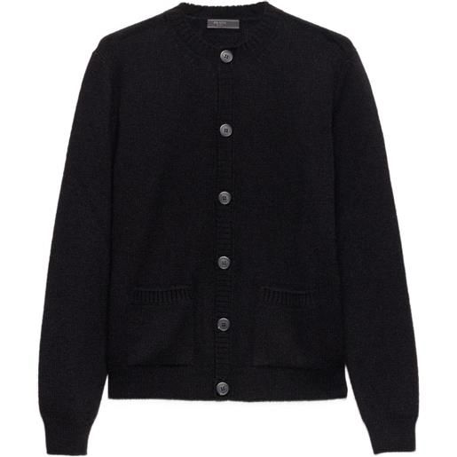 Prada cardigan in cashmere - nero