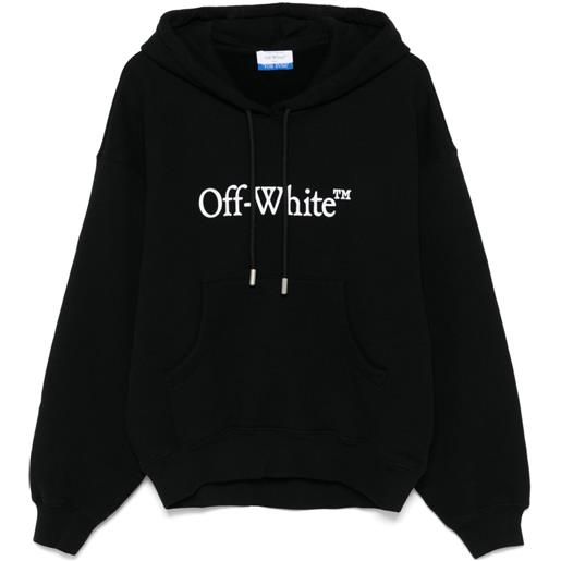 Off-White felpa con cappuccio - nero