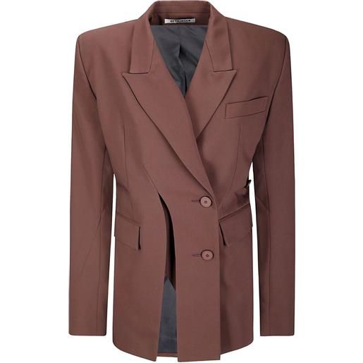 Ottolinger blazer con spacco - marrone