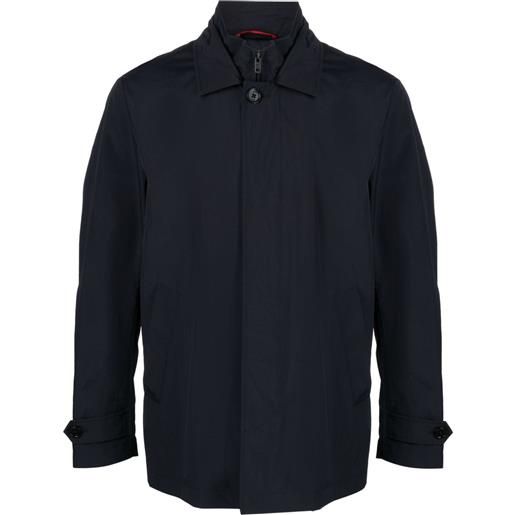 Fay cappotto morning monopetto - blu