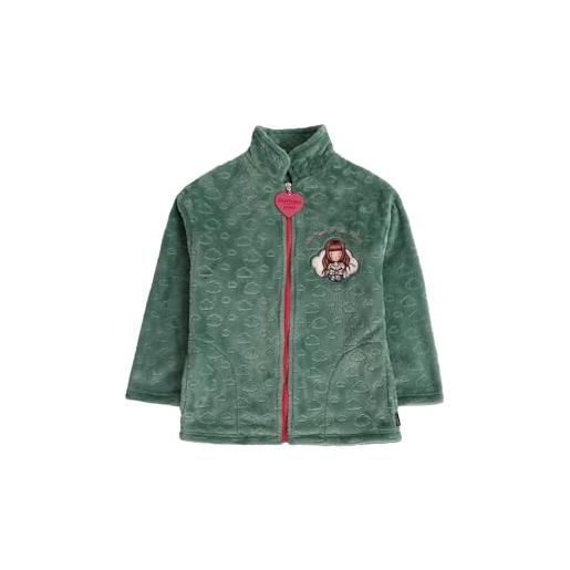 Gorjuss santoro - vestaglia a maniche lunghe, per bambina, verde foglia, 12