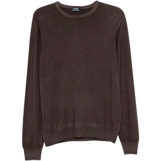 BARBA Napoli crew-neck sweater