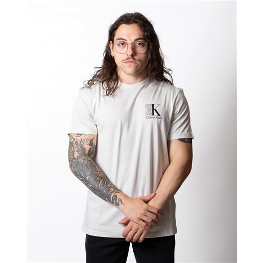 Calvin Klein t-shirt Calvin Klein con maxi stampa logata uomo