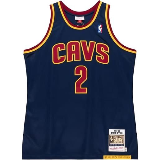 Mitchell & Ness maglia da basket alternate "cleveland cavaliers 2011 kyrie irving" - blu