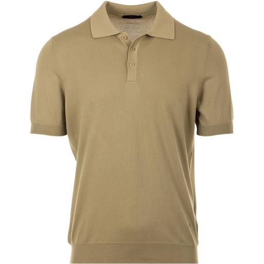 Fay polo a maniche corte - verde