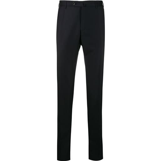 Incotex pantaloni sartoriali taglio straight - blu