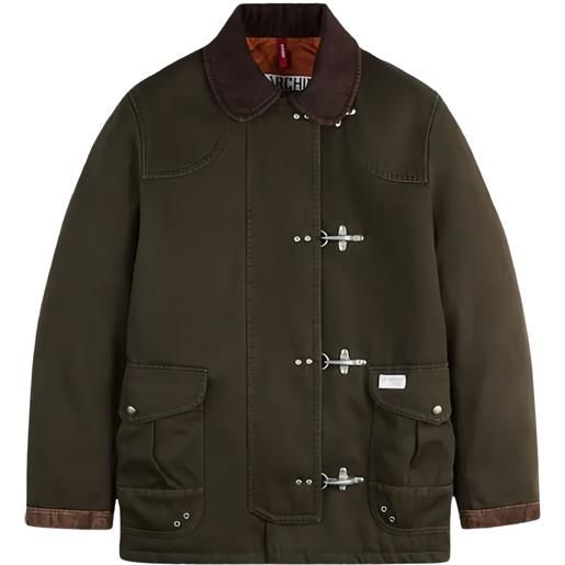 Fay giacca con colletto a coste - verde