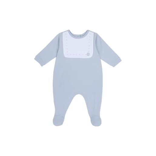 Chicco, tutina neonato, in morbido e leggero cotone, con comoda apertura entrogamba, ideale per la primavera e l'autunno, designed in italy, abbigliamento neonato 0-24 mesi