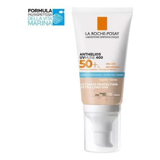 LA ROCHE POSAY-PHAS la roche-posay anthelios uvmune 400 crema idratante colorata spf50+ 50ml - la roche posay - 982981654