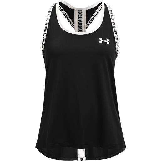 UNDER ARMOUR armourtech knockout tank canotta sportiva ragazza