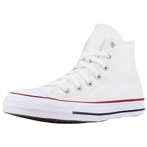 CONVERSE 167492c chuck taylor all star wide uomo, optical white eu 43