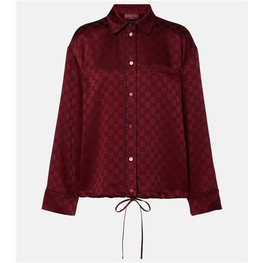 Gucci camicia in gg