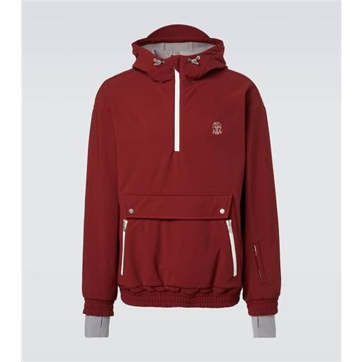 Brunello Cucinelli giacca da sci con zip