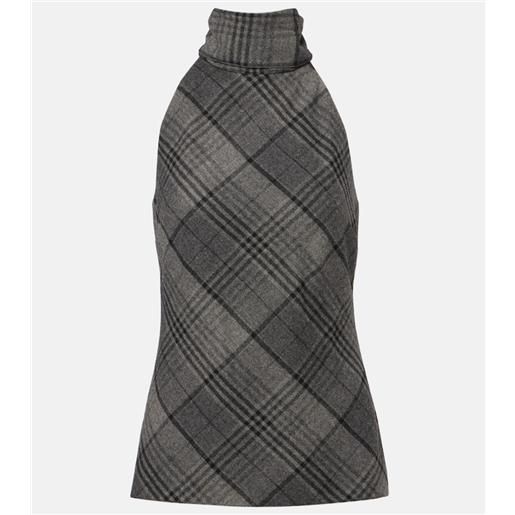 Ralph Lauren Collection blusa chilton in lana con fiocco