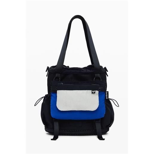 Desigual grande zaino modulare in nylon