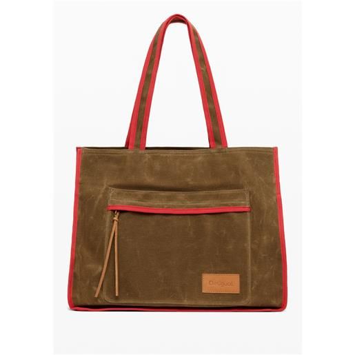 Desigual borsa shopper con grande tasca