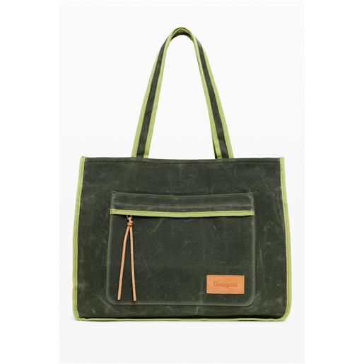 Desigual borsa shopper con grande tasca