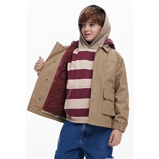 Desigual parka utility rimovibile