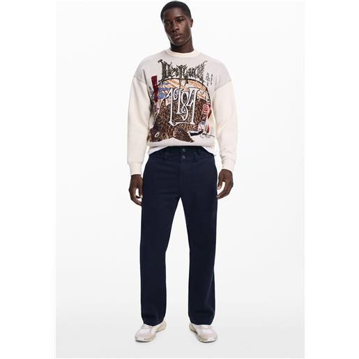 Desigual jeans a doppia cintura