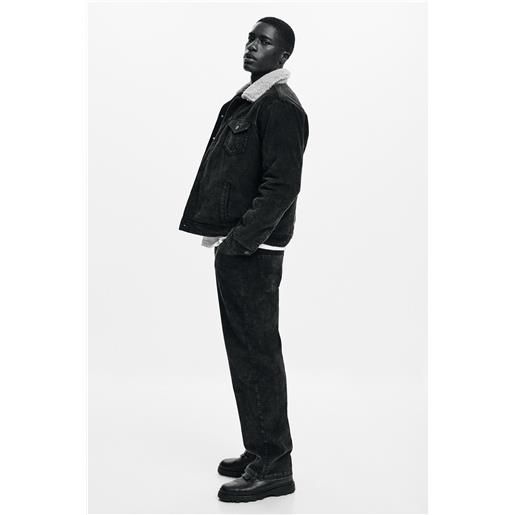 Desigual giacca di velluto a coste con collo effetto montone