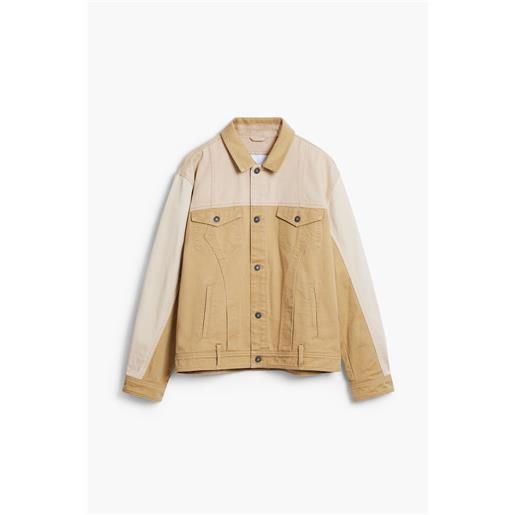 Desigual giacca di jeans a contrasto