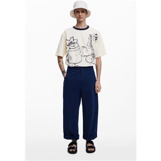 Desigual pantaloni cargo regolabili