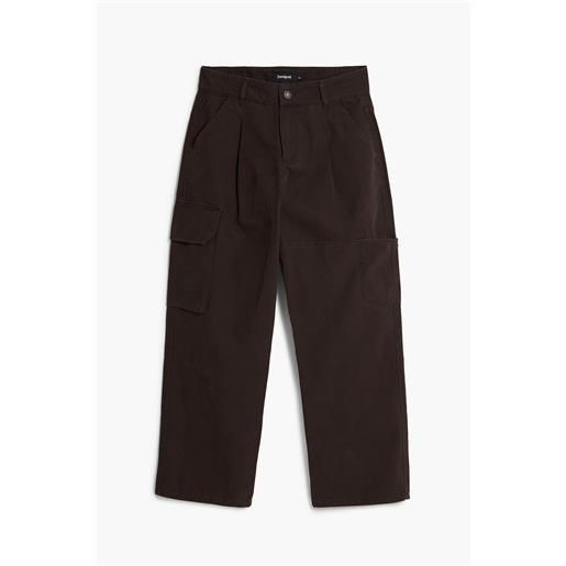 Desigual pantalone lungo con toppa