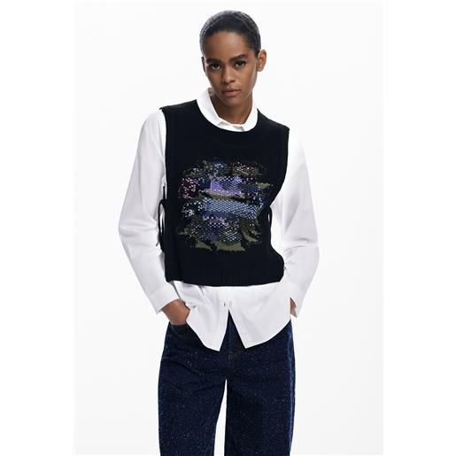 Desigual camicia 2in1 fiori