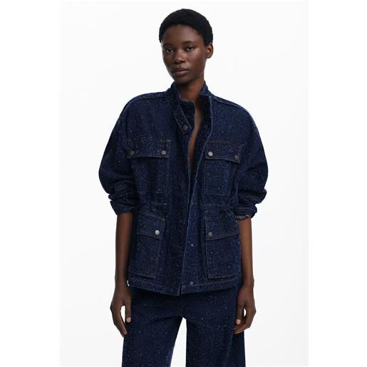 Desigual giacca trucker con tasche