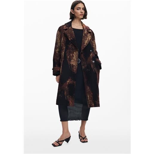 Desigual cappotto disegnato da mr. Christian lacroix