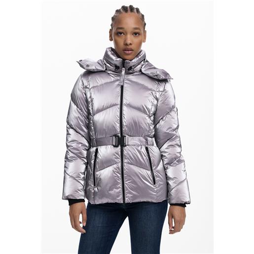 Desigual giacca imbottita metallizzata