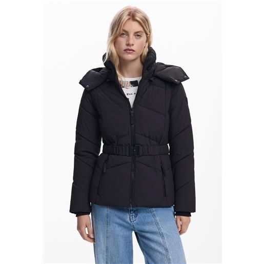 Desigual giacca imbottita con cintura