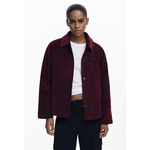 Desigual cappotto corto con texture