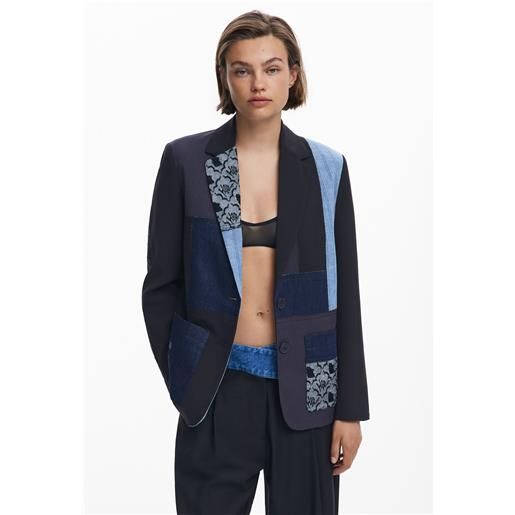 Desigual blazer patchwork