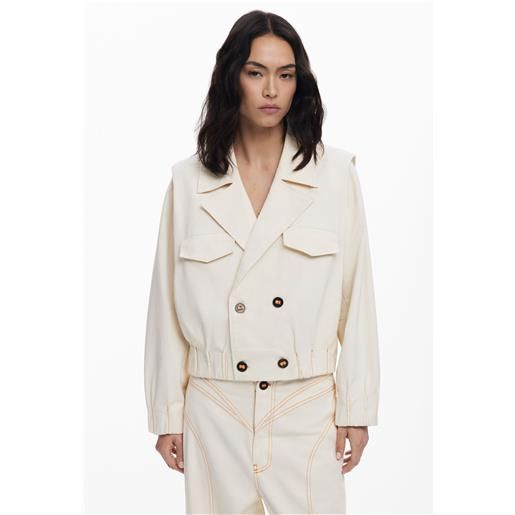 Desigual giacca trucker rimovibile