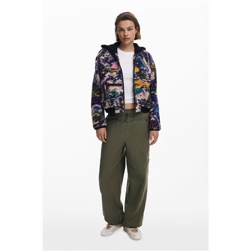 Desigual pantaloni jogger in twill