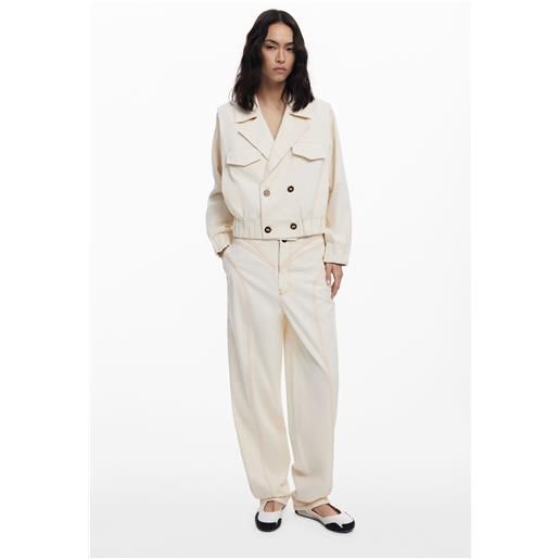 Desigual pantaloni balloon con tasche frontali