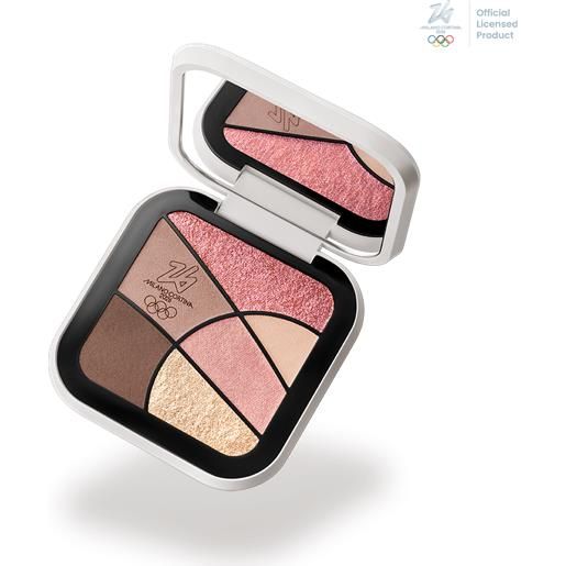 KIKO milano cortina 2026 glamour multi-finish eyeshadow palette