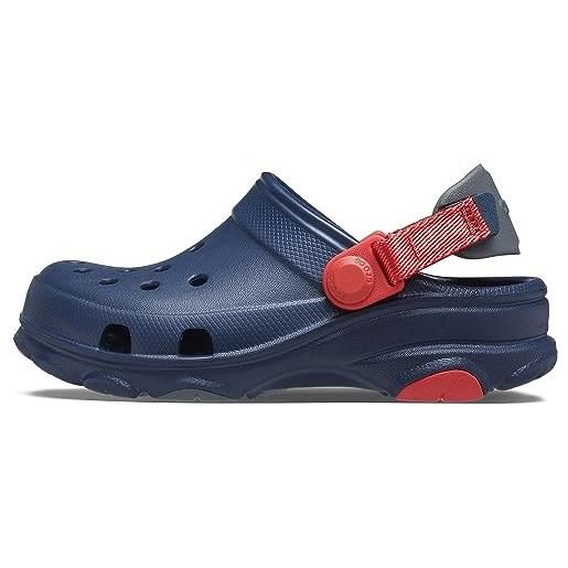 Crocs unisex bambino all terrain clog t sabot, navy, 20/21 eu