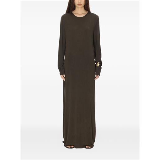 Uma Wang abito lungo dea - marrone