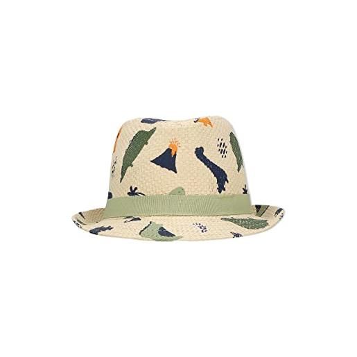 Sterntaler kinderstrohhut schildkröte cappello, sand, 49 bambino
