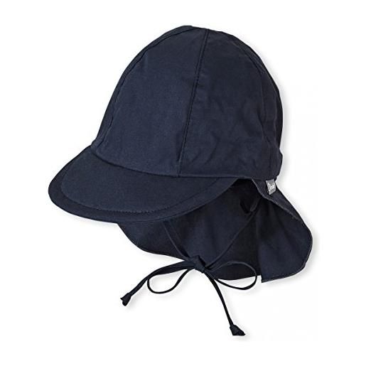 Sterntaler schirmmütze m. Nackenschutz 1511410 cappellino, blu (marine 300), (taglia produttore: 51) bambino