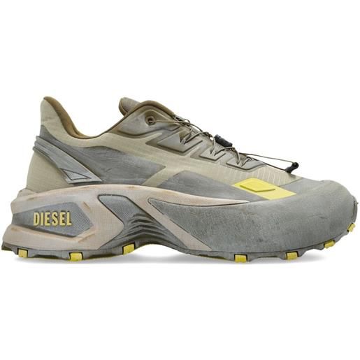 Diesel sneakers chunky d-cage runner con lacci - grigio
