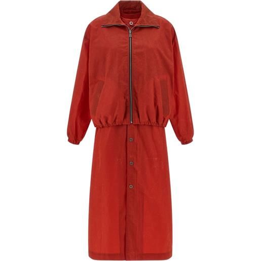 MARBELL cappotto iryna monopetto - rosso