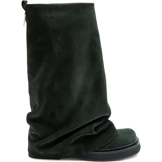 The Attico anfibi robin - nero