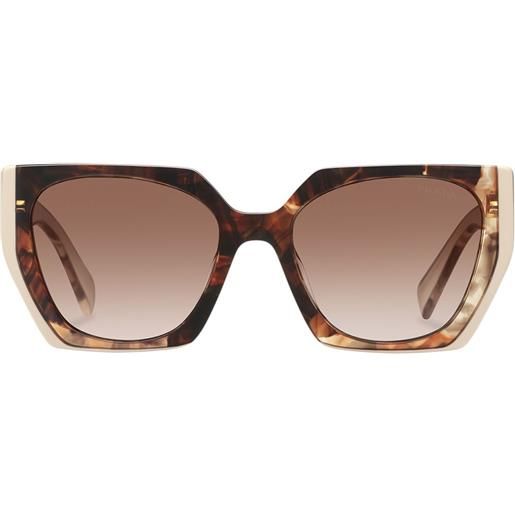 Prada Eyewear occhiali da sole squadrati - marrone